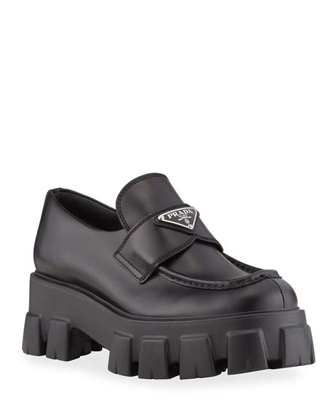 prada loafers dhgate|prada monolith platform loafers.